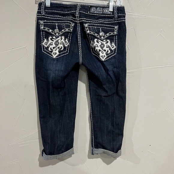 LA Idol USA Capri Jeans Size 7 - Picture 3 of 10